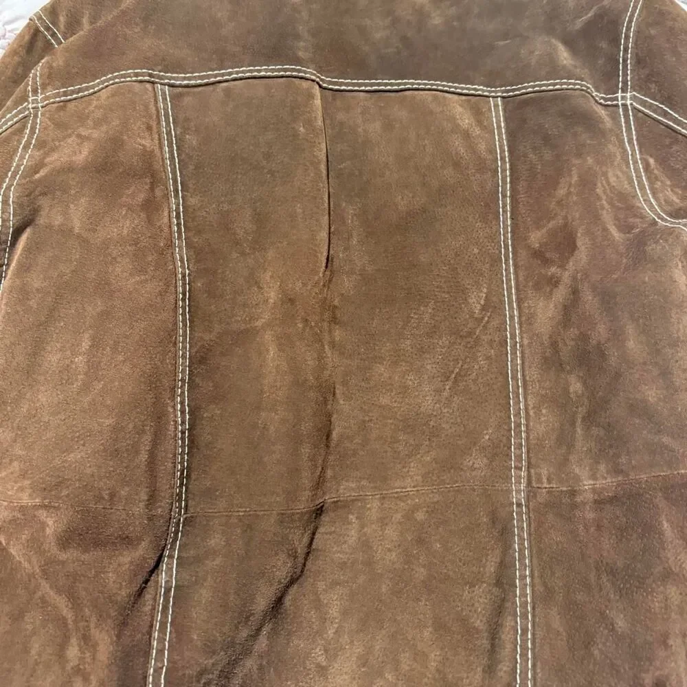 Wilsons-leather Men's Brown and Tan Jacket